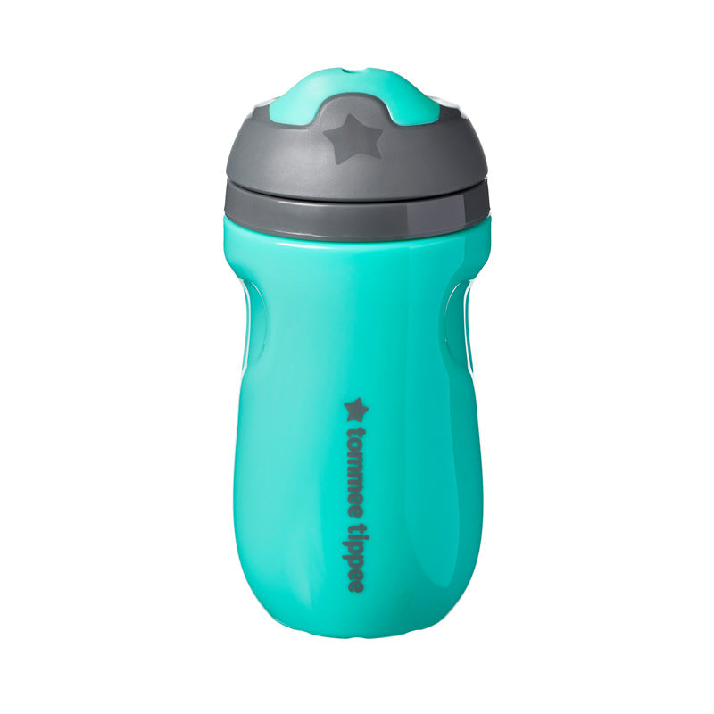 Tommee Tippee Insulated Sippee Cup with Handle Pack of 2 Green Teal Age- 12 Months & Above