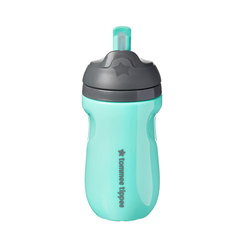 Tommee Tippee Insulated Sportee Sipper/Water Bottle with Handle Pack of 2 Pink Mint Age- 12 Months & Above