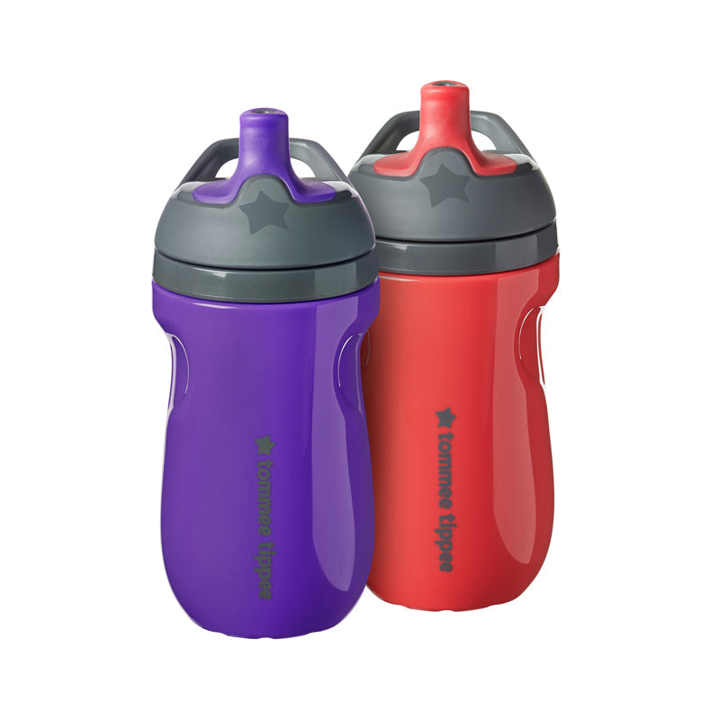 Tommee Tippee Insulated Sportee Water Bottle with Handle Pack of