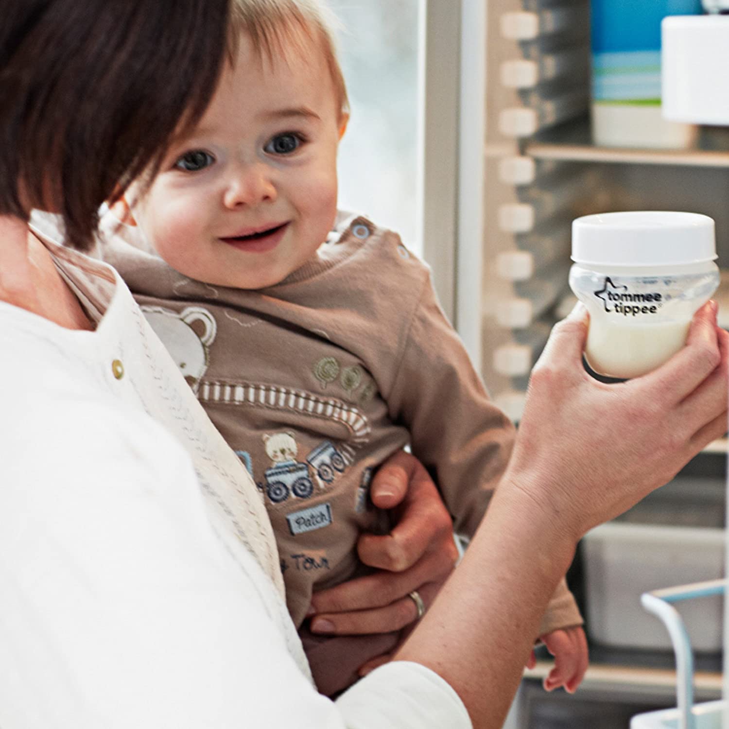 Tommee tippee milk storage lids on sale