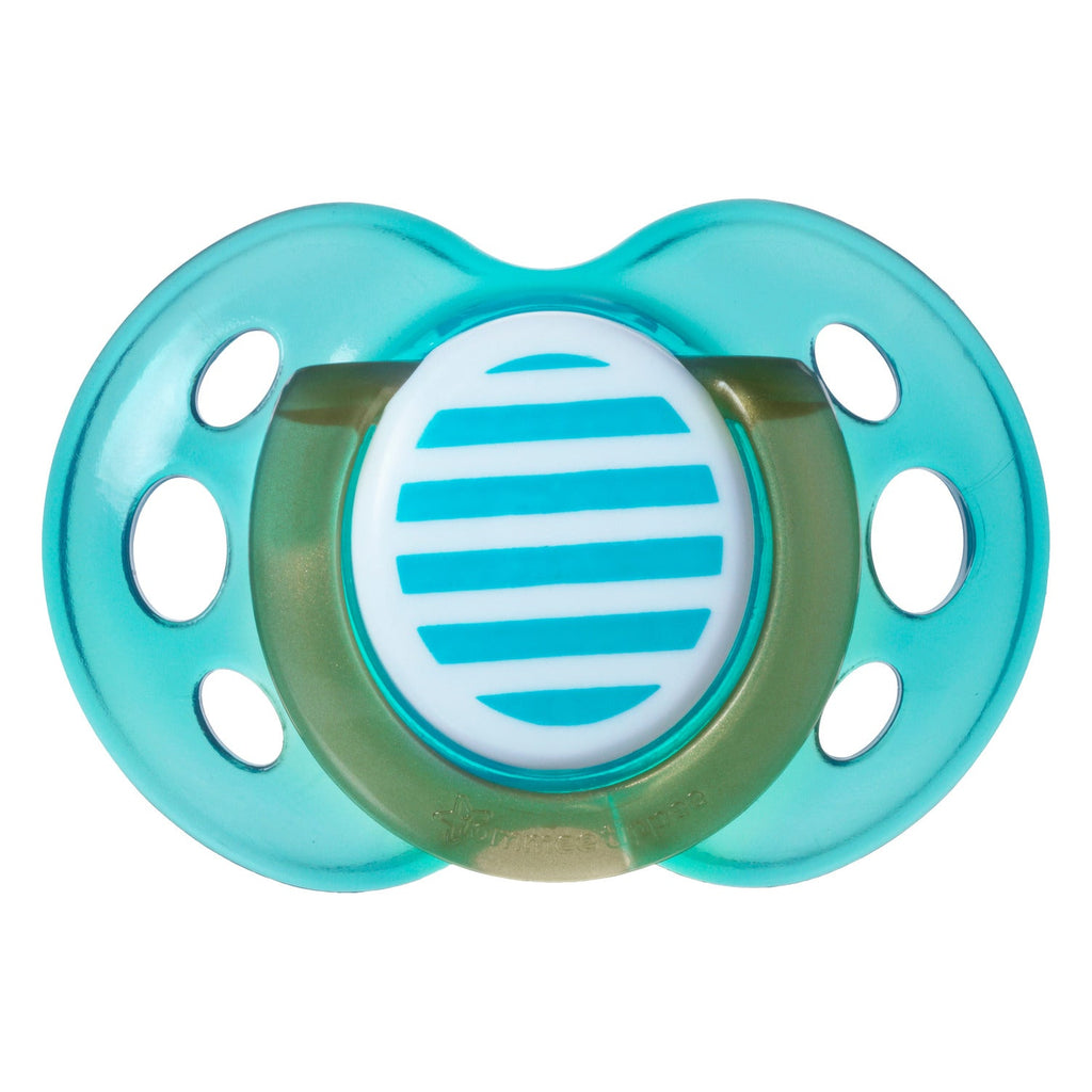 Tommee Tippee Moda Soother for Girls, Pack Of 2 Multicolour Age 18 Months to 36 Months