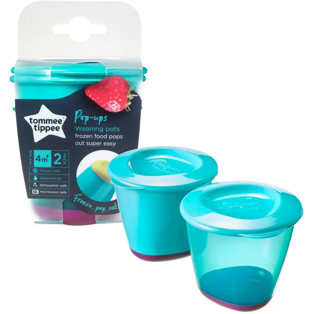 Tommee Tippee Pop Up Weaning Cups 4oz Age- 18 Months & Above