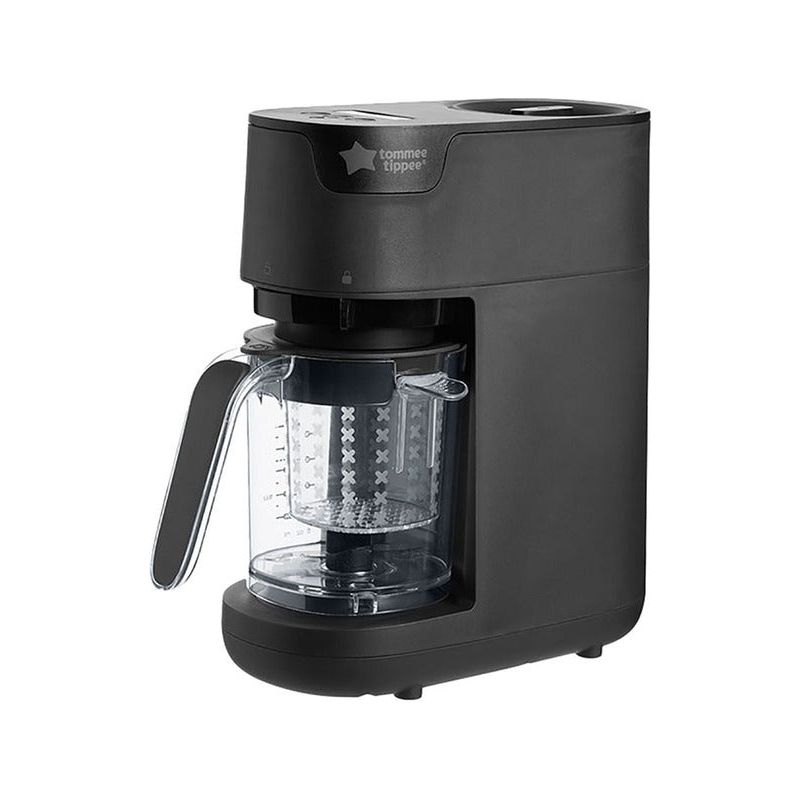 Tommee Tippee Quick Cook Baby Food Steamer Blender Black Age-