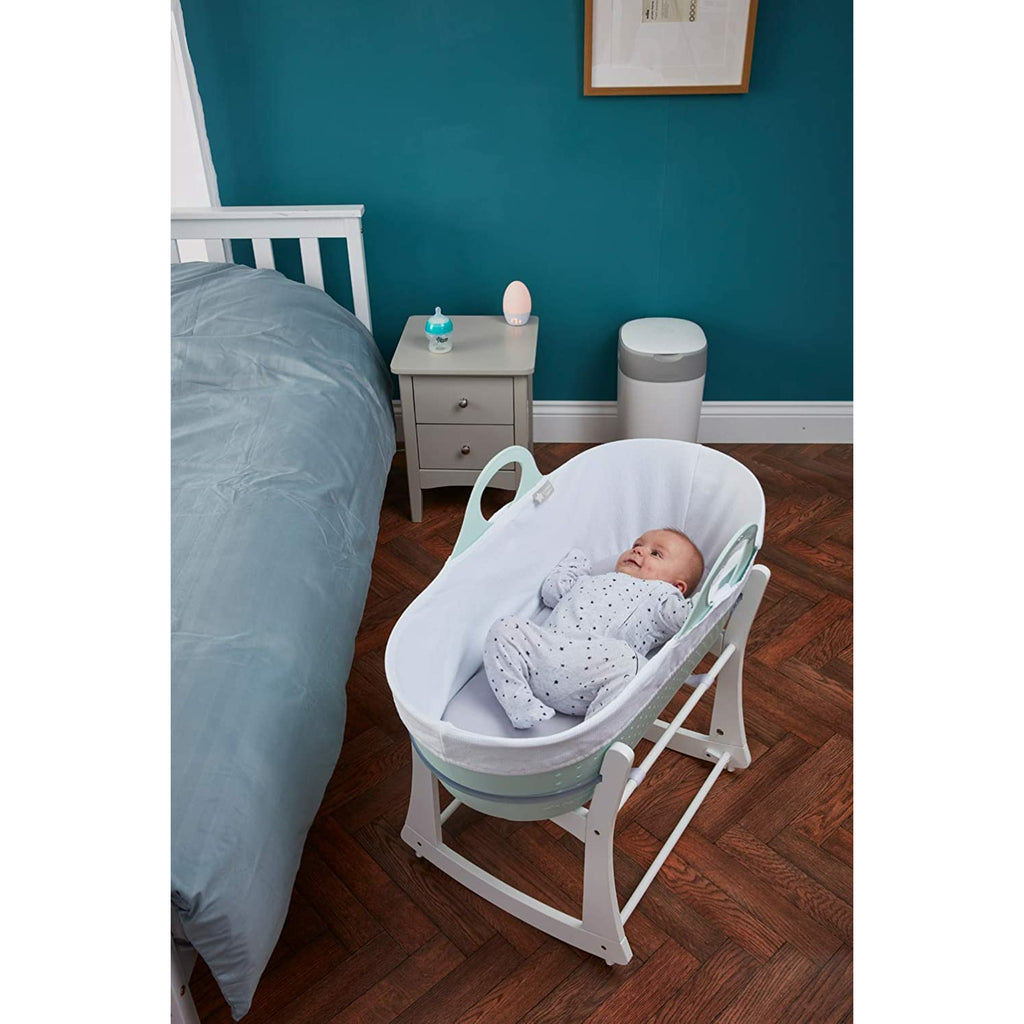 Tommee Tippee Sleepee Basket & Stand - Green 0M+