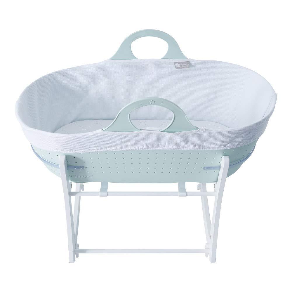 Tommee Tippee Sleepee Basket & Stand - Green 0M+