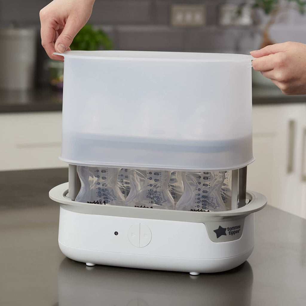 Tommee Tippee Super Steam Advanced Electric Steriliser White Age- Newborn & Above
