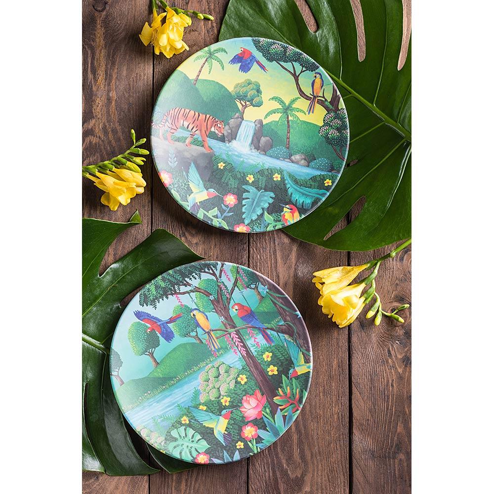 Tommy Lise Bamboo Plate - Bird Paradise 3Y+