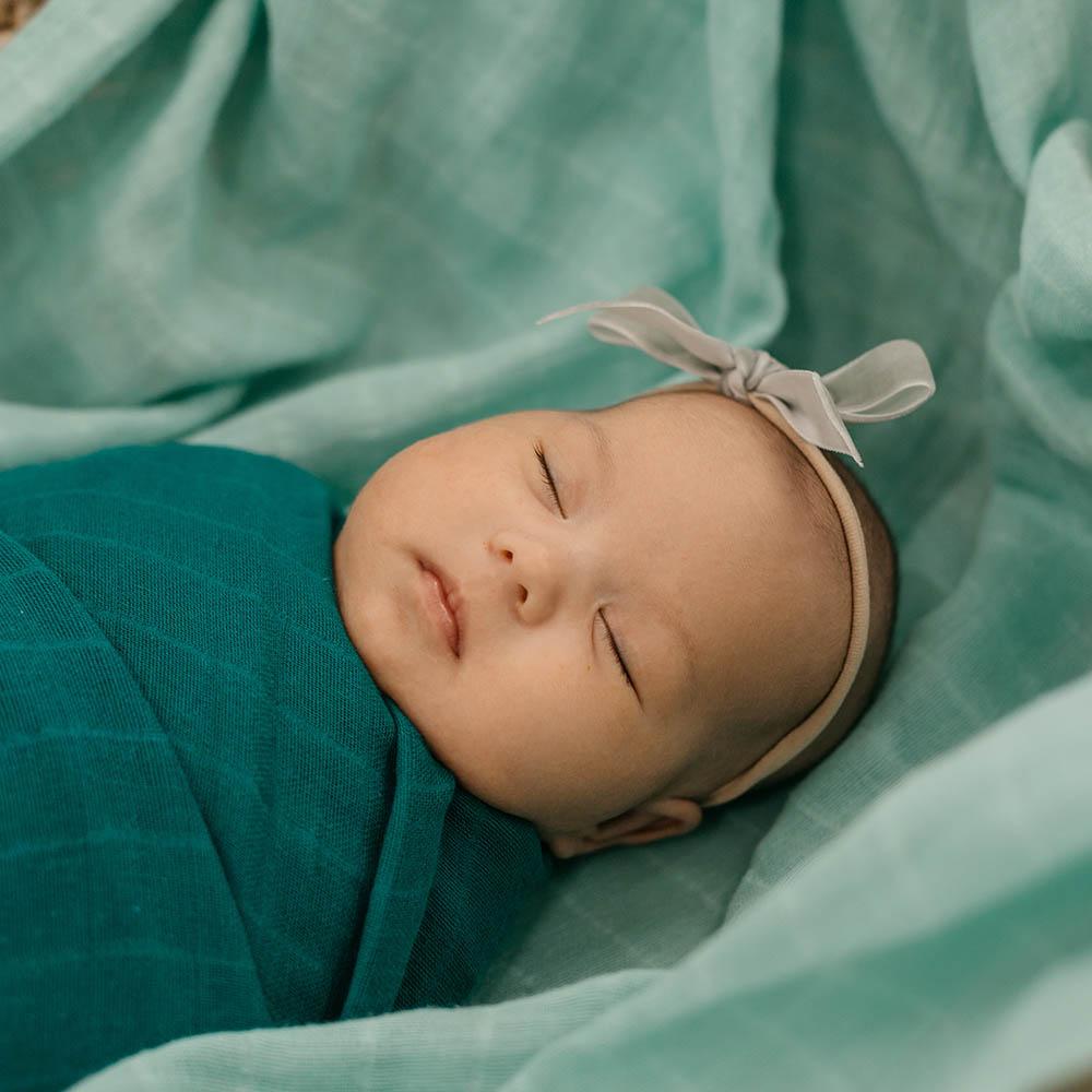 Tommy Lise Baby Swaddle Dreamy Green 70 X 70 Cm 0M+