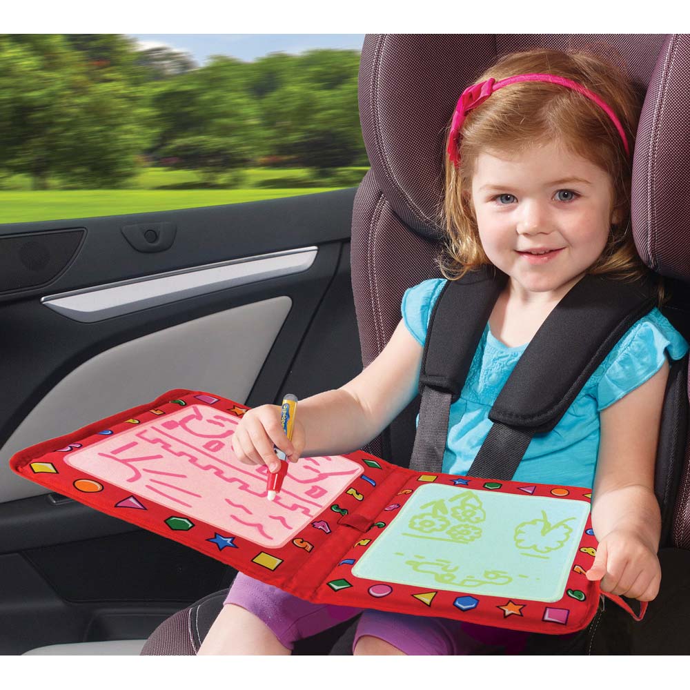 Tomy Aquadoodle Red Travel Drawing Bag Red Age 5 Years Above