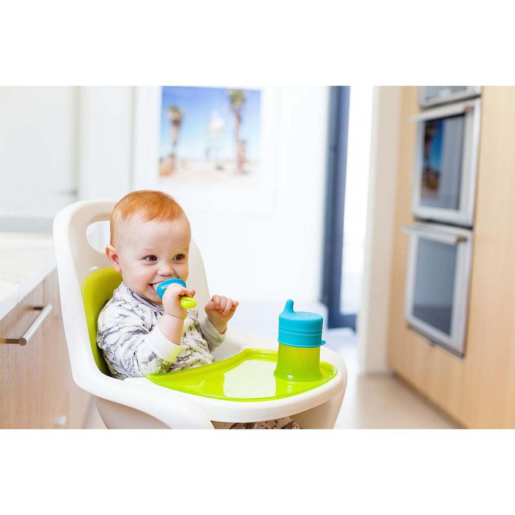 Tomy Boon Pulp Silicone Feeder Green/Blue Age- 6 Months & Above