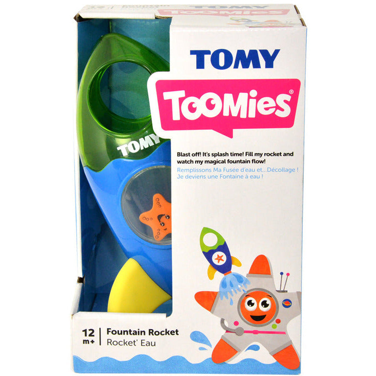 Tomy Fountain Rocket Multicolor Age- 12 Months & Above