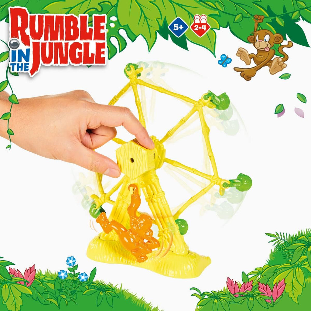 Tomy Rumble In The Jungle UK Board Game Multicolor Age  5 Years & Above