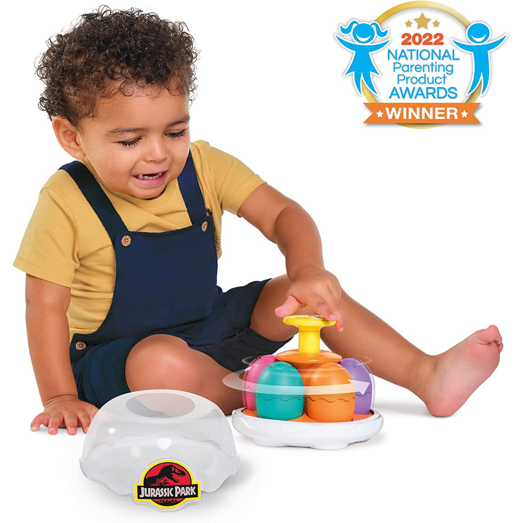 Tomy Spin & Hatch Dino Eggs Multicolour Age-12 Months & Above