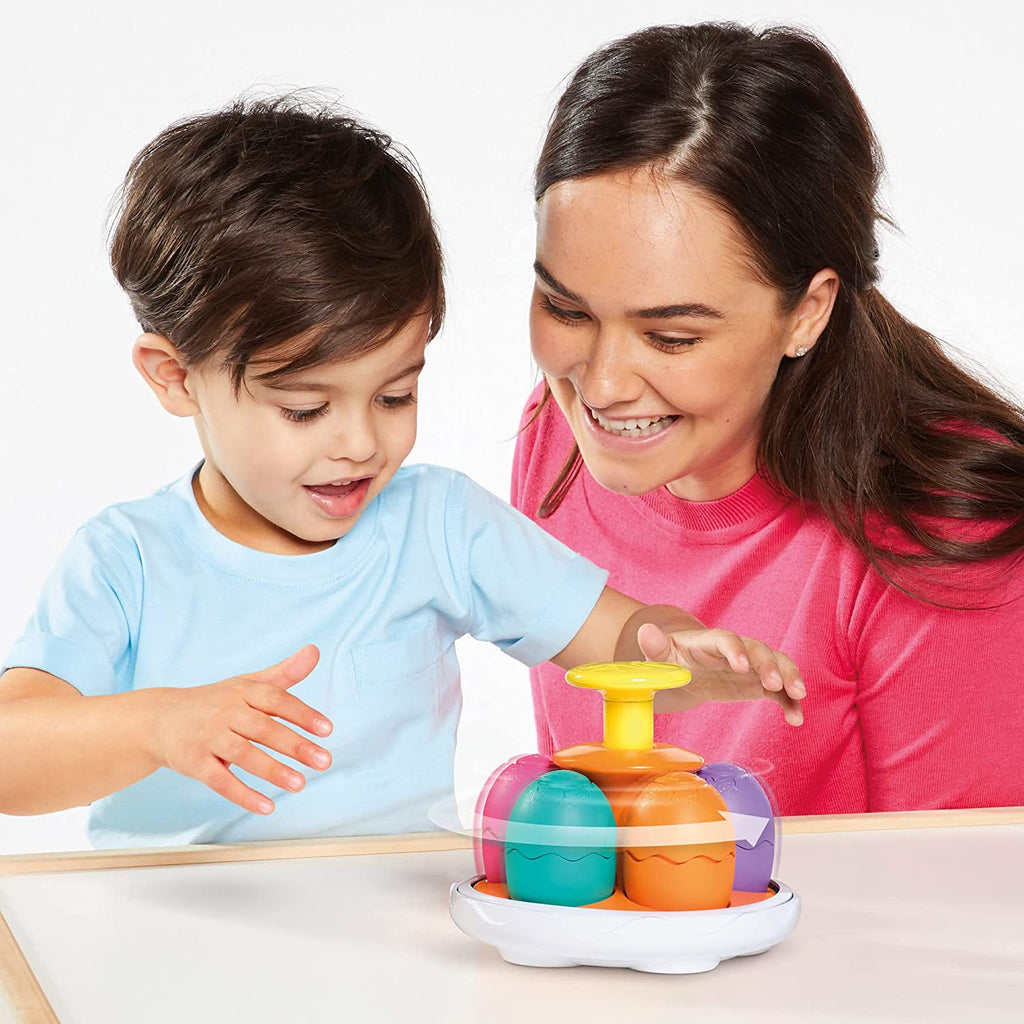 Tomy Spin & Hatch Dino Eggs Multicolour Age-12 Months & Above