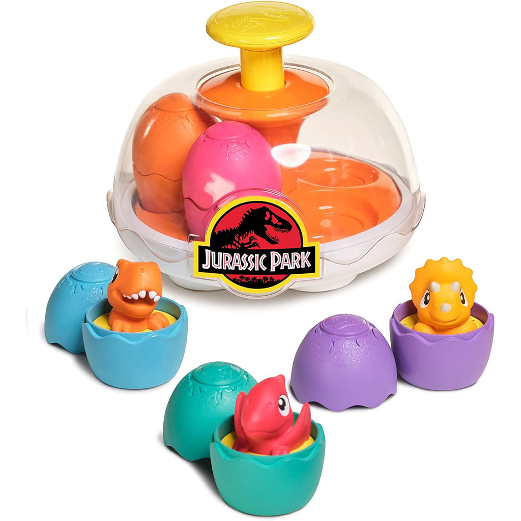 Tomy Spin & Hatch Dino Eggs Multicolour Age-12 Months & Above