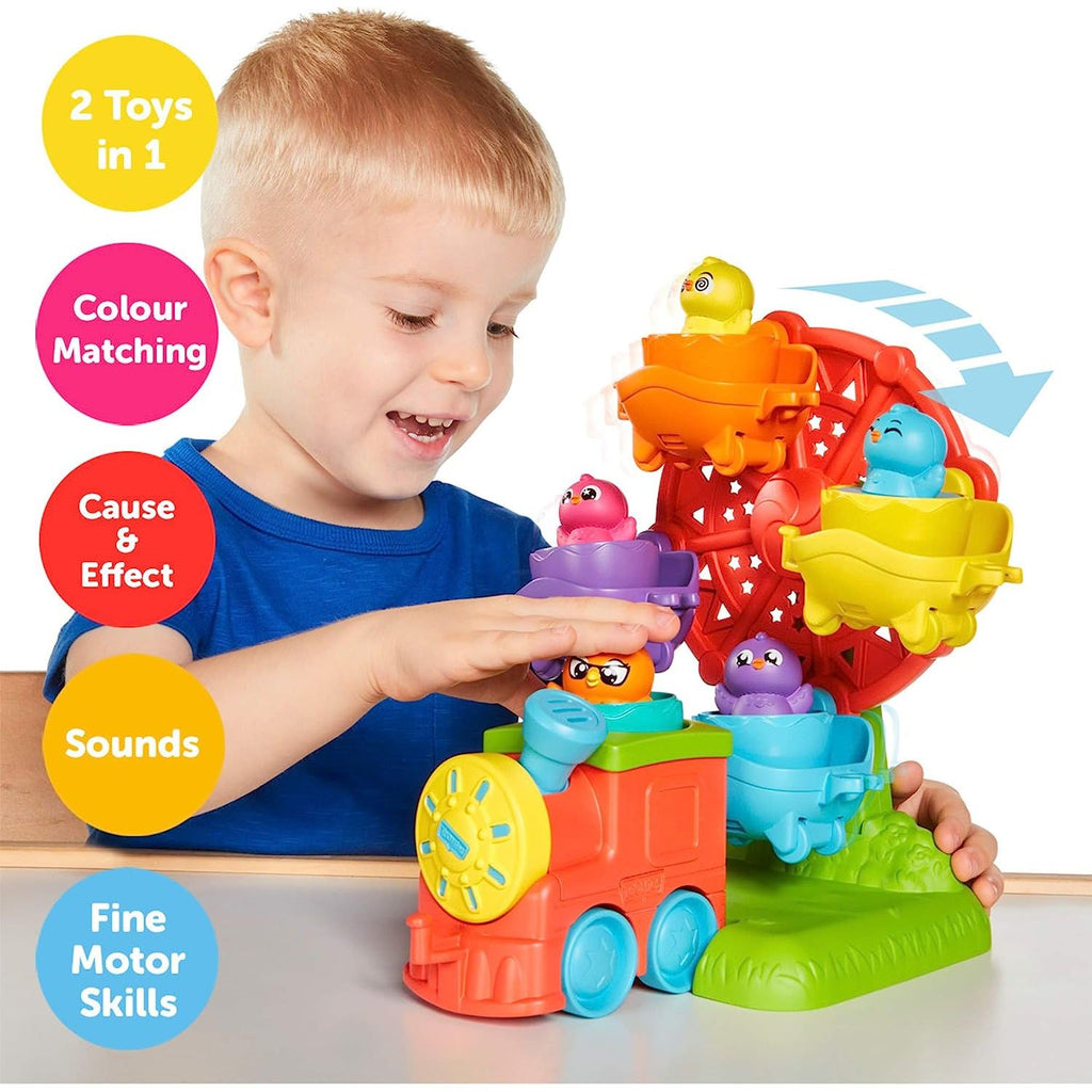 Tomy Toomies 2 In 1 Eggventure Train Multicolor Age  12 Months & Above