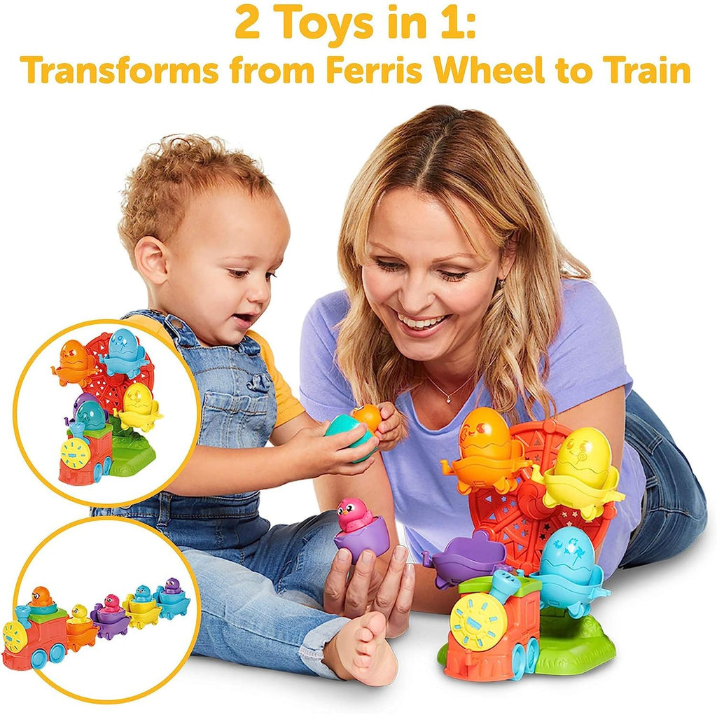 Tomy Toomies 2 In 1 Eggventure Train Multicolor Age  12 Months & Above