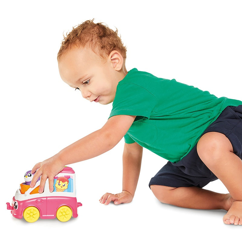 Tomy Toomies Fill & Pop Snack Trucks Assortment Multicolor Age- 12 Months & Above