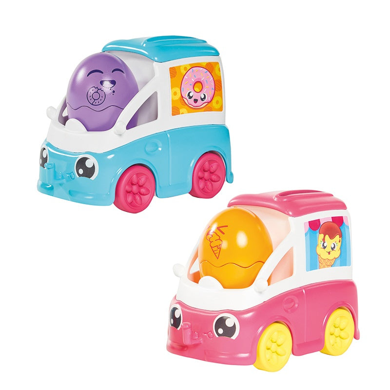 Tomy Toomies Fill & Pop Snack Trucks Assortment Multicolor Age- 12 Months & Above