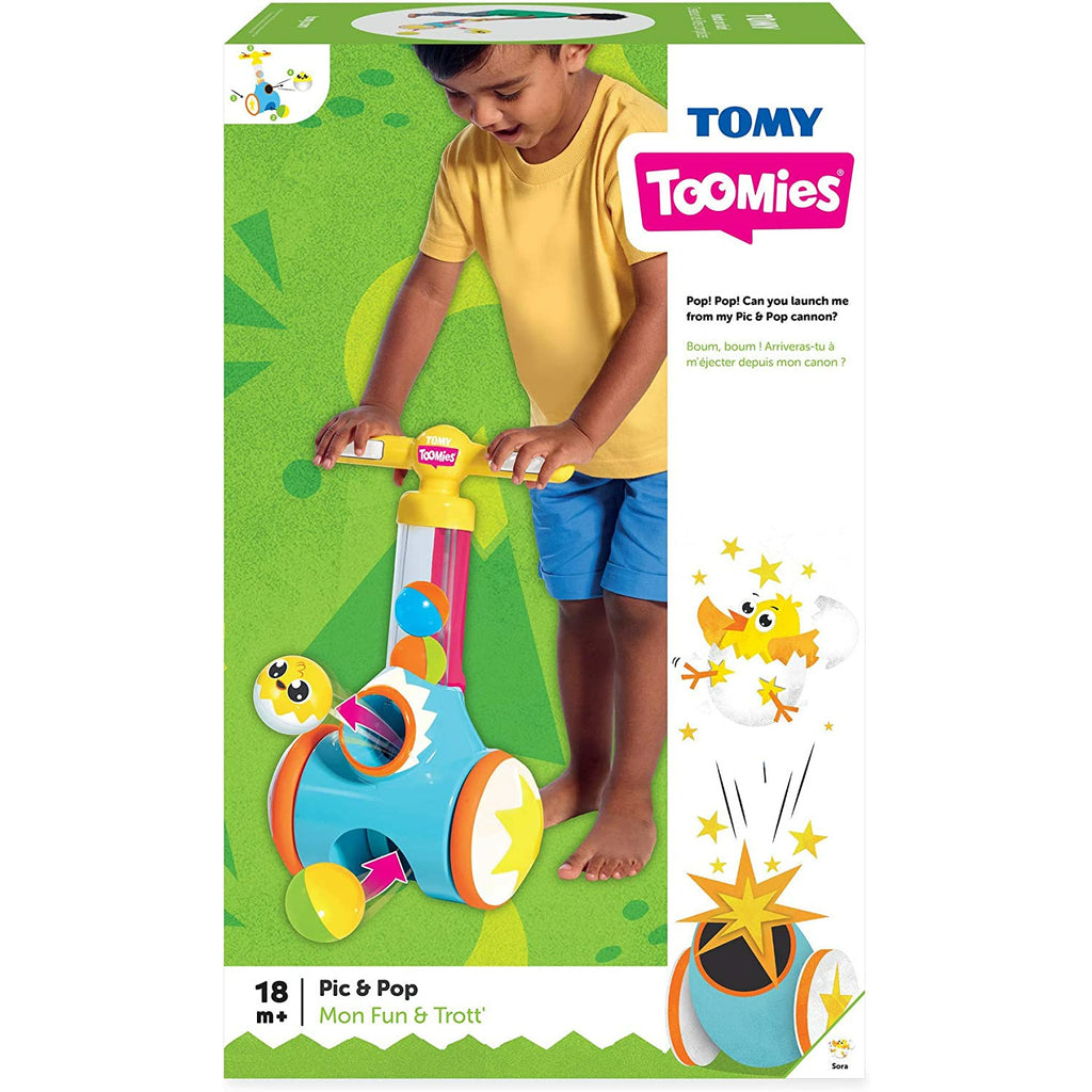 Tomy Toomies Pic n Pop Cannon Multicolor Age- 18 Months & Above