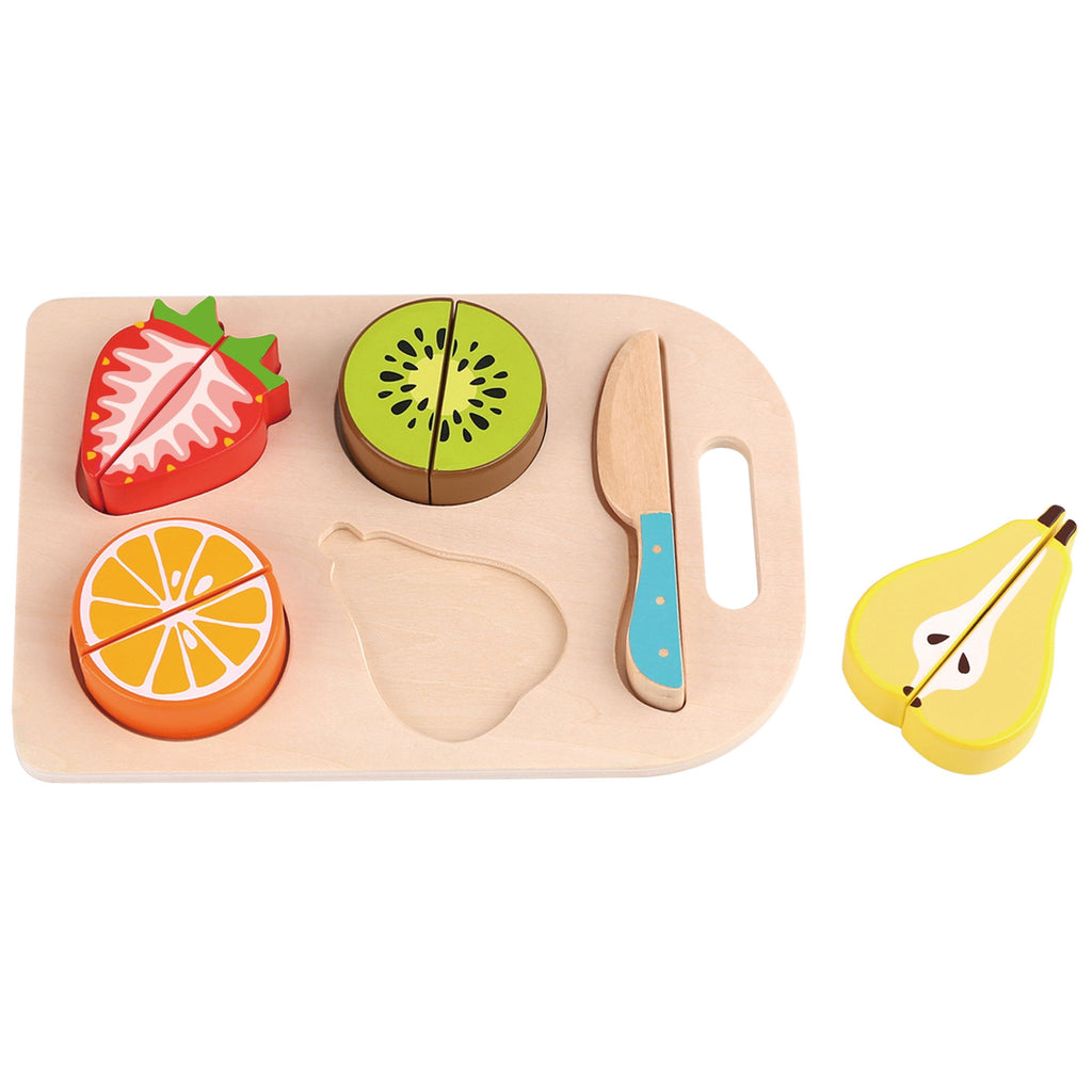 Tooky Toy Cutting Fruits Multicolor Age: 12 Months & Above