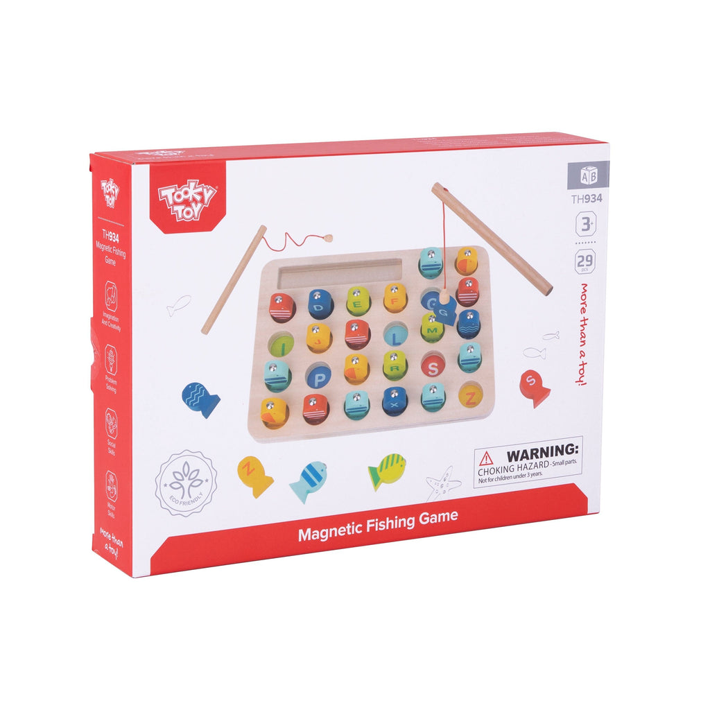 Tooky Toy Magnetic Fishing Game Multicolor Age: 3 Months & Above