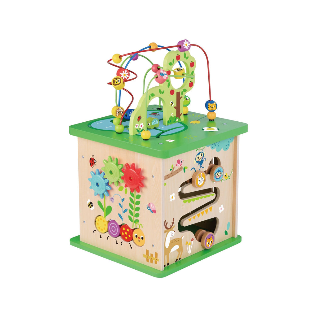 Tooky Toy Play Cube Centre - Forest Multicolor Age: 18 Months & Above