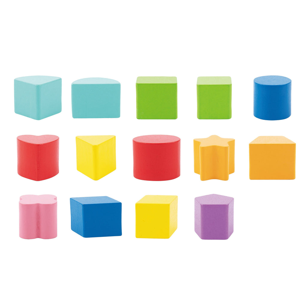 Tooky Toy Shape Sorter Cart Multicolor Age: 12 Months & Above