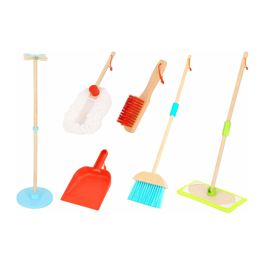 Tooky Toy Wooden Cleaning Set Age-3 Years & Above