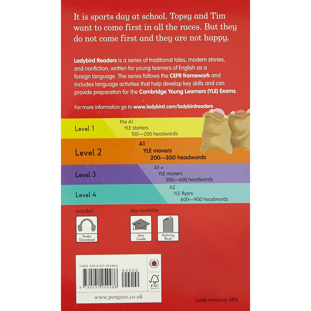 Topsy And Tim The Big Race Level 2 Paperback