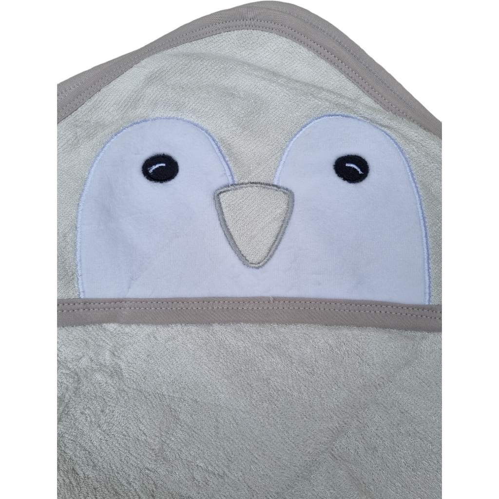 Toto & Mommie Peggy Bamboo Fibre Hooded Towel Age-Newborn & Above