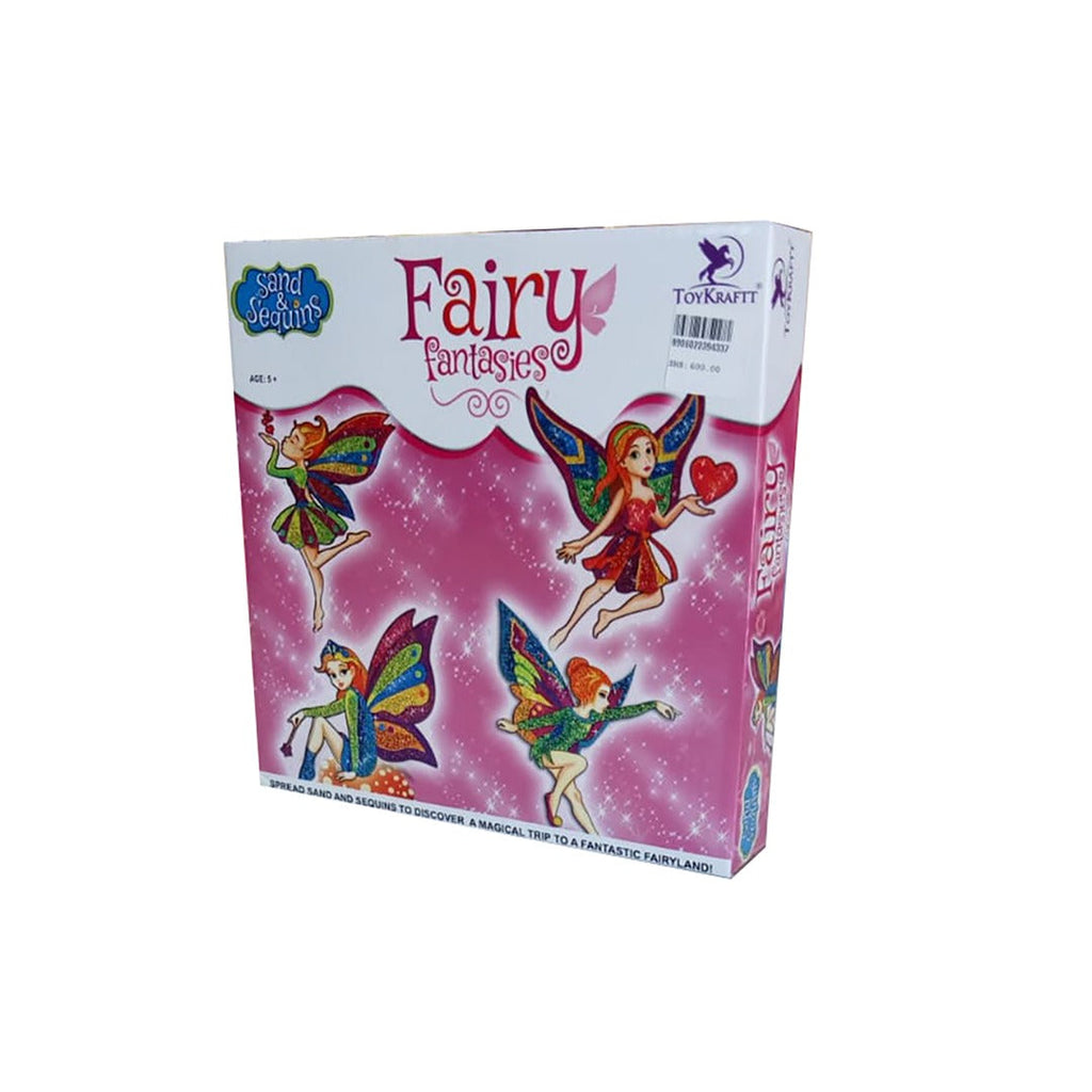 Toy Kraft Pictured In Sand & Sequin - Fairy Fantasies Age 3+