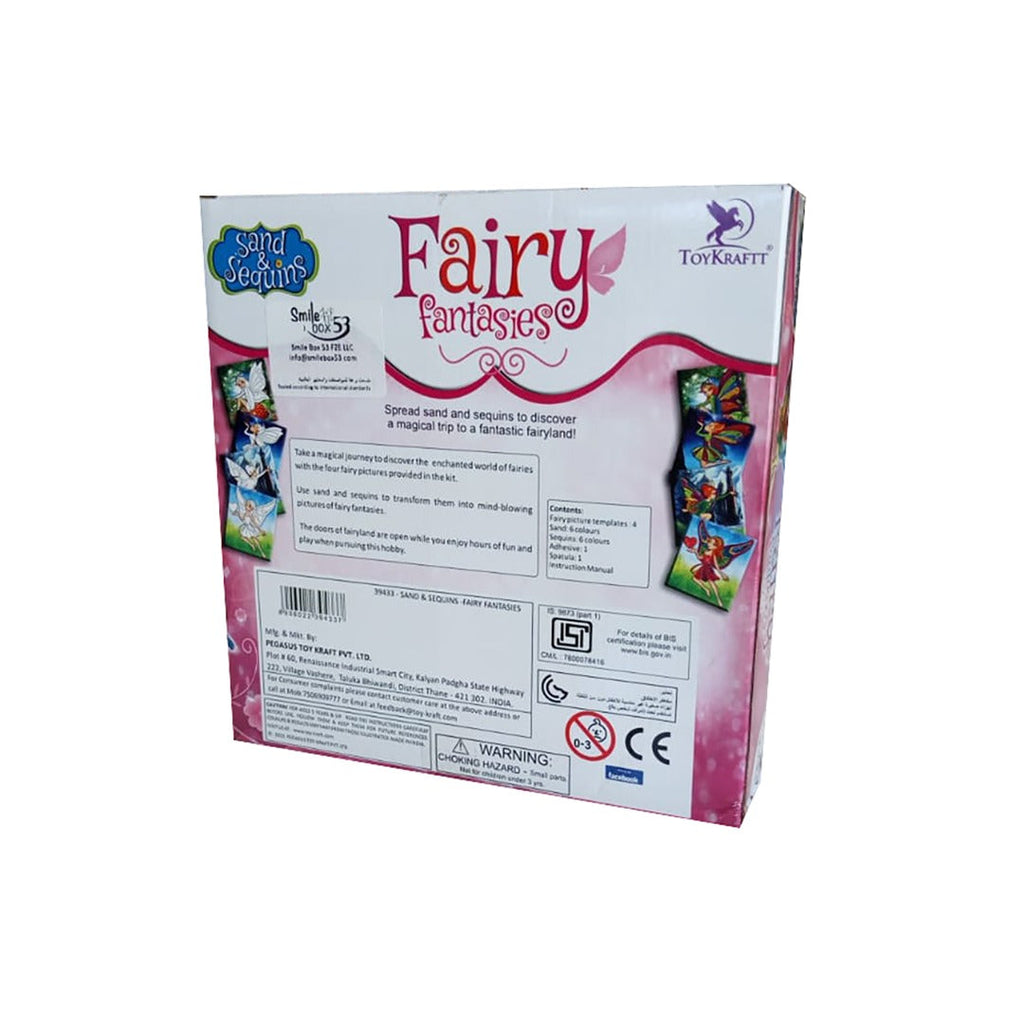 Toy Kraft Pictured In Sand & Sequin - Fairy Fantasies Age 3+