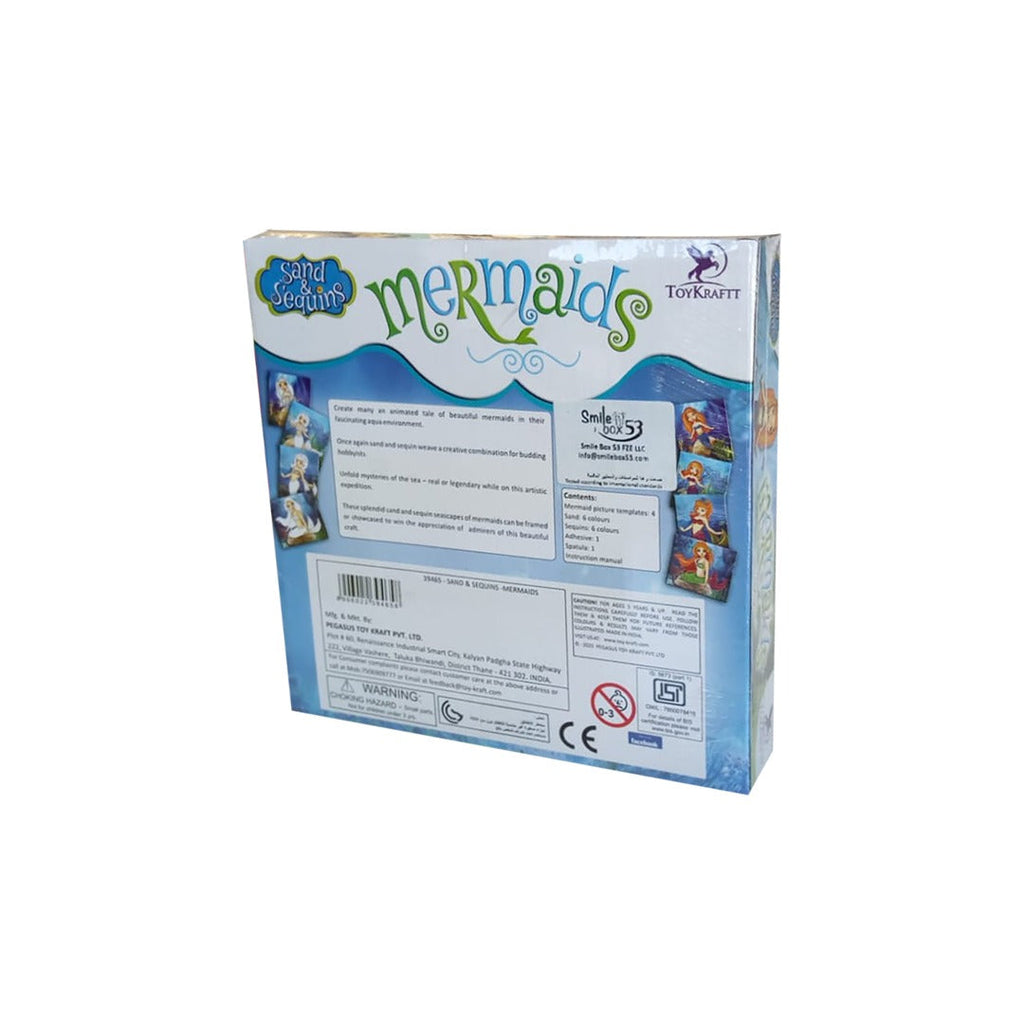 Toy Kraft Pictured In Sand & Sequin - Mermaids Age 3+
