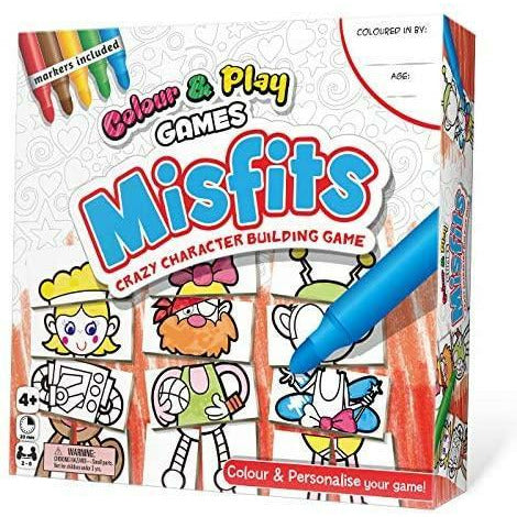 Toy School Color & Play Misfits Age 4Y+ Unisex