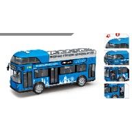 Toy Star 1:14 Scale City Sights Bus with Light & Sound Blue Age- 4 Years & Above