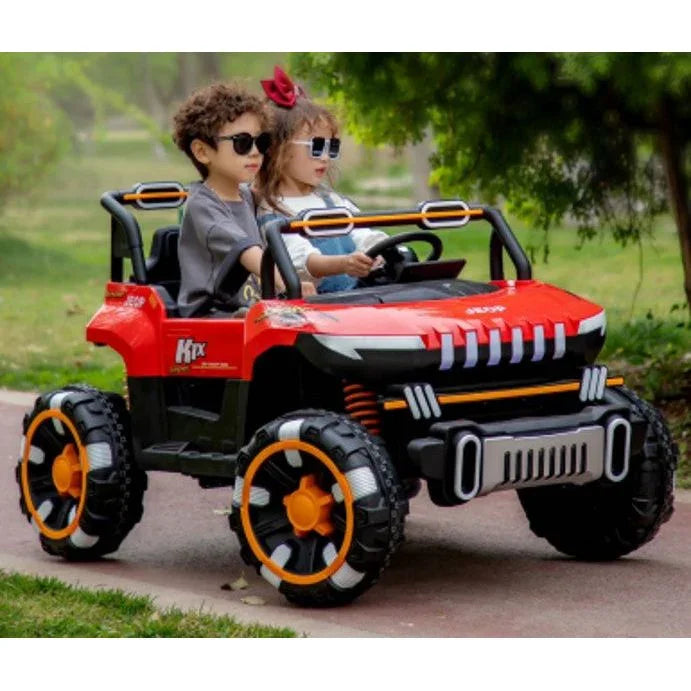 Toyzoona Ride On SUV Car (2 Seater) with Large Tyre 8688 Red Age- 12 Months & Above