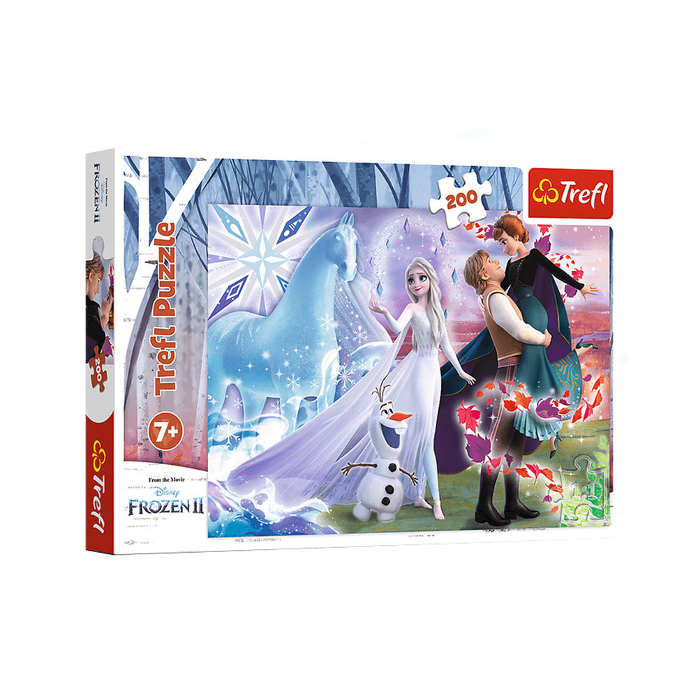 Trefl Puzzle Disney Frozen II Magic Sisters 200 Pieces Multicolor Age- 7 Years and Above