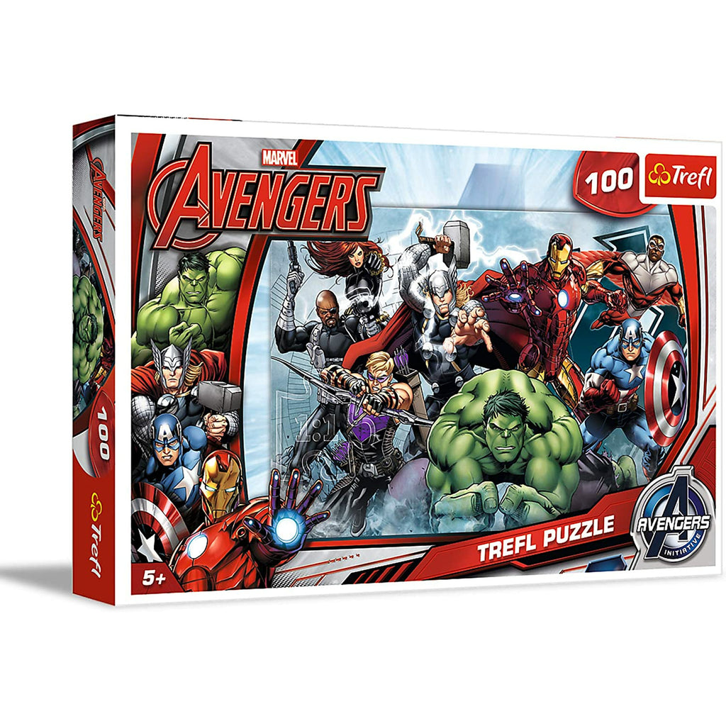 Trefl Puzzle Disney Marvel Let's Attack 100 Pieces Multicolor Age- 5 Years and Above