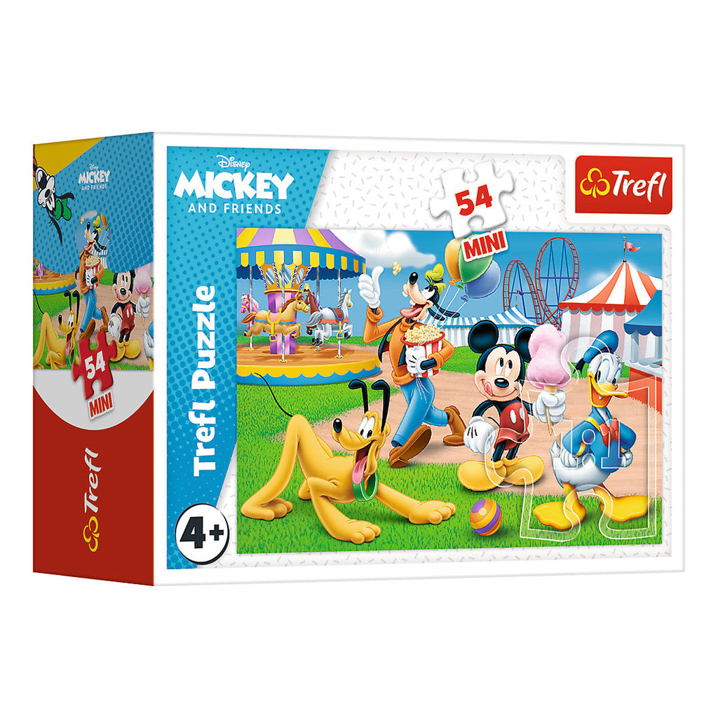 Trefl Puzzle Disney Standard Characters A day with Friends 54 Mini Pieces Multicolor Age- 4 Years and Above