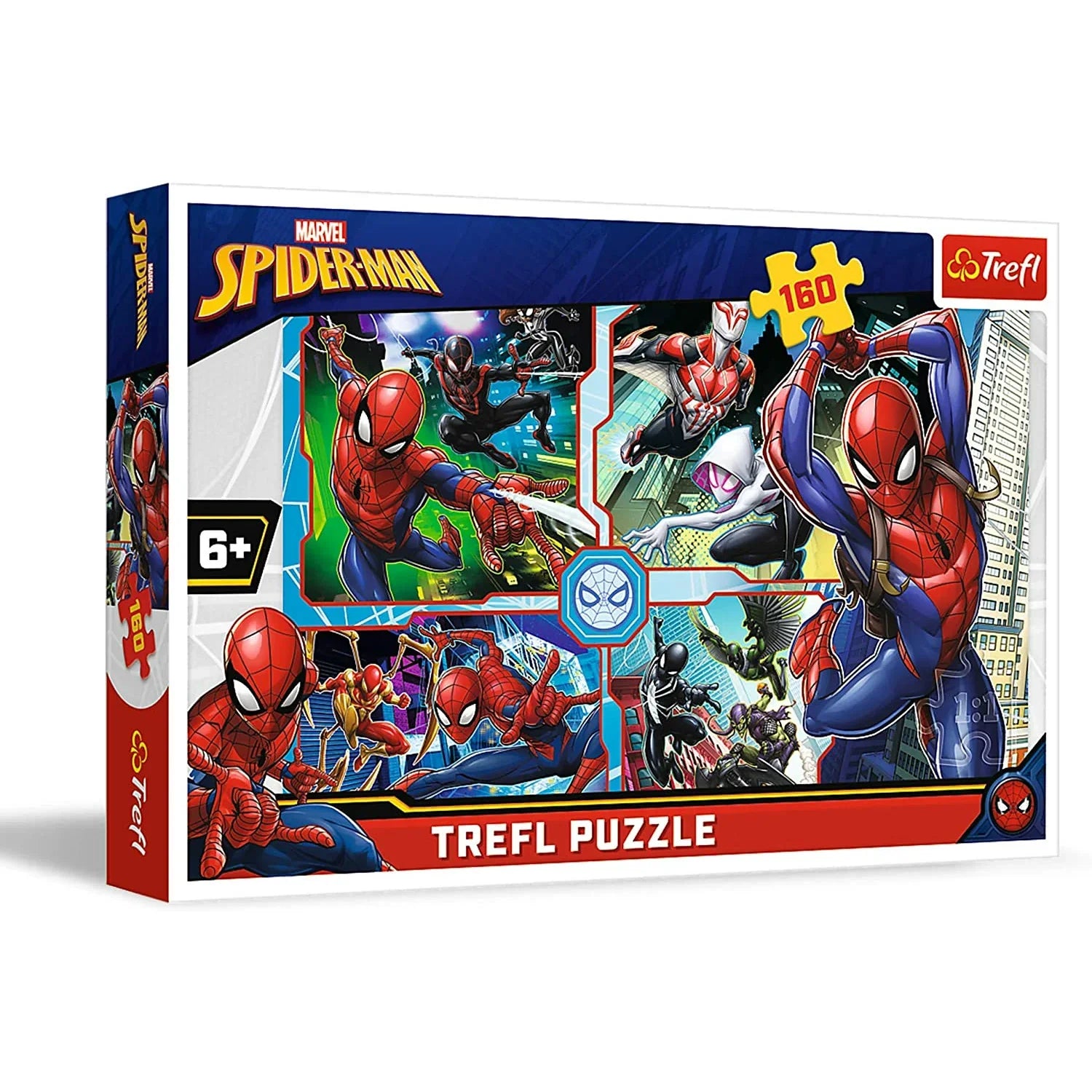 Trefl Puzzle Marvel Spider-Man to the Rescue 160 Pieces Multicolor Age ...