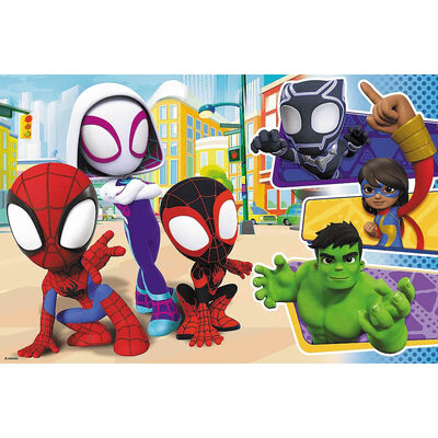 Trefl Puzzle Marvel Spidey and his amazing Friends 24 Maxi Pieces Multicolor Age- 3 Years and Above