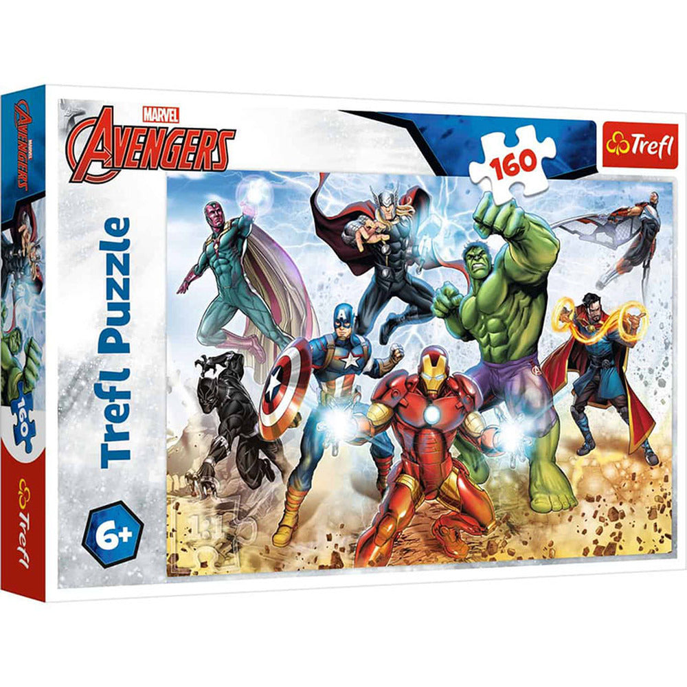 Trefl Puzzle Marvel The Avengers Ready to save the world 160 Pieces Multicolor Age- 6 Years and Above