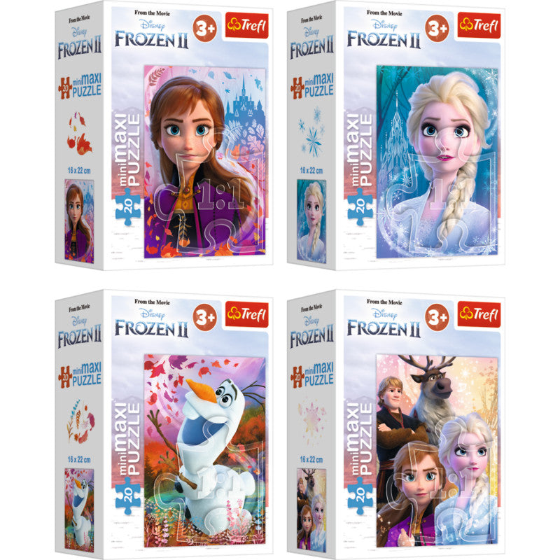 Trefl Puzzle miniMaxi Disney Frozen II Friendship in the Frozen Land 20 Pieces Multicolor Age- 3 Years and Above