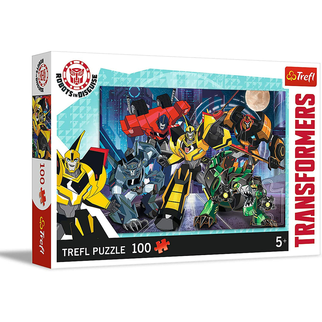Trefl Puzzle Transformers Robots in Disguise Autobots team 100 Pieces Multicolor Age- 5 Years and Above