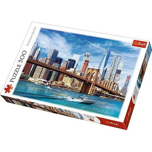 Trefl View of New York 500 Pieces Jigsaw Puzzle Age- 14 Years & Above