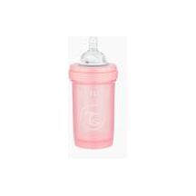 Twistshake Anti-Colic Feeding Bottle 180ml Pastel Pink Age- Newborn & Above