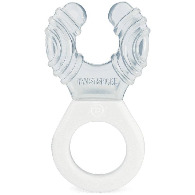 Twistshake Baby Cooler Teether White Age- 2 Months & Above
