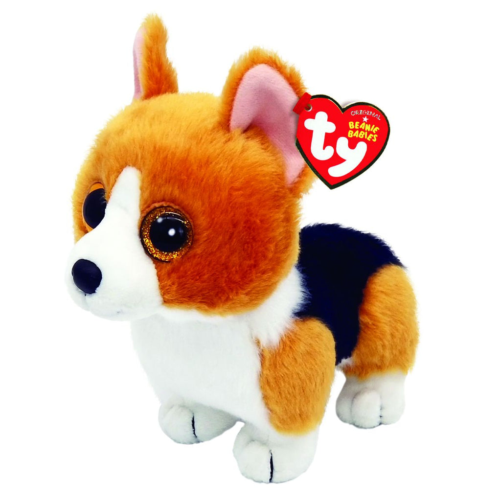 Ty Beanie Boos Dog Col" 6" Multicolor Age- Newborn & Above