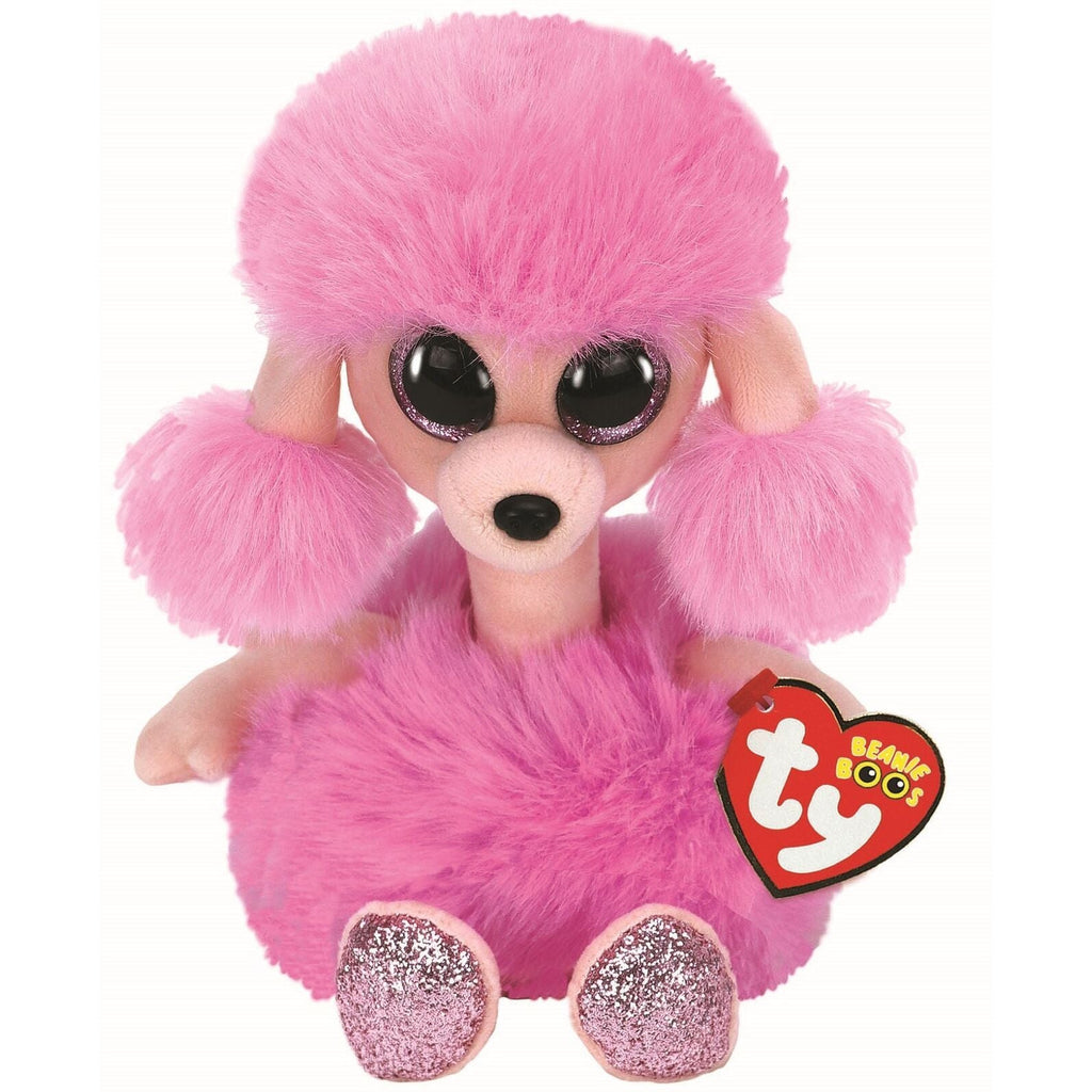Ty Beanie Boos Poodle Camilla 9" Pink Age- Newborn & Above